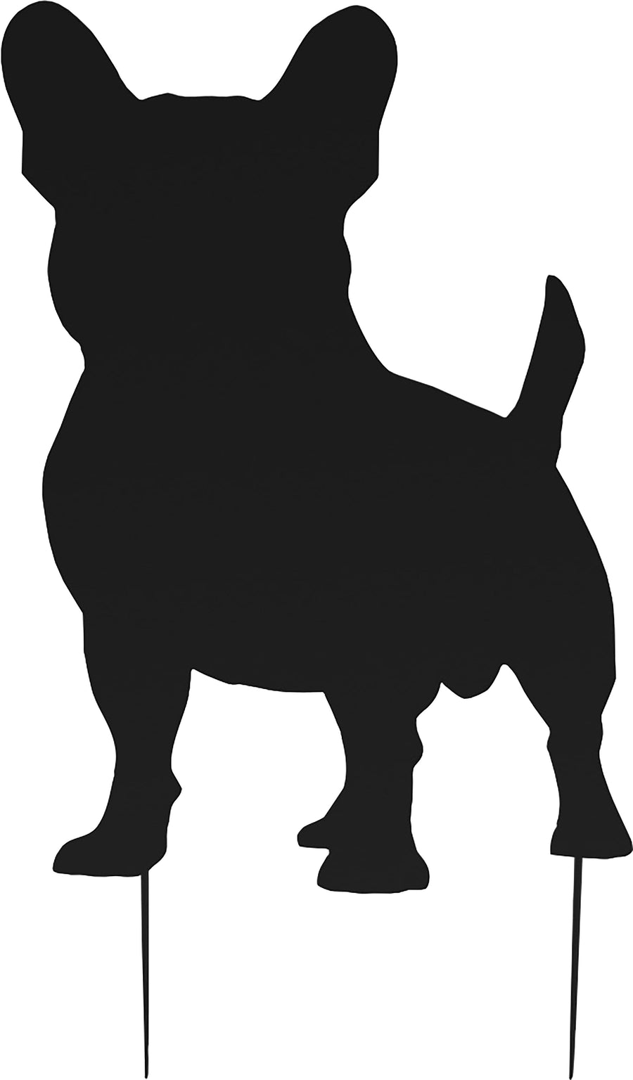 Panacea Products French Bulldog Shadow Yard Stake, 24 in - Decorative Accessories