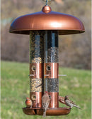 Perky-Pet 7103-2 Copper Finish Triple Tube Bird Feeder