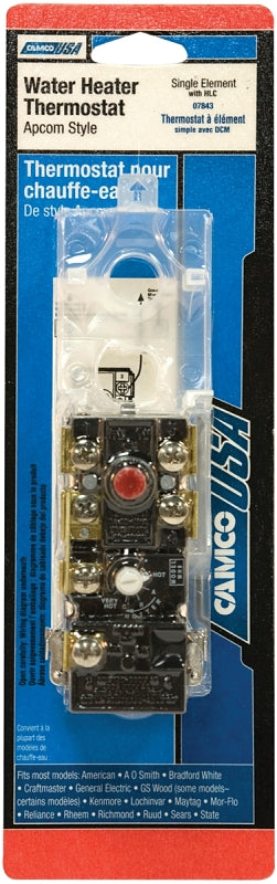 Camco USA 07843 Water Heater Thermostat