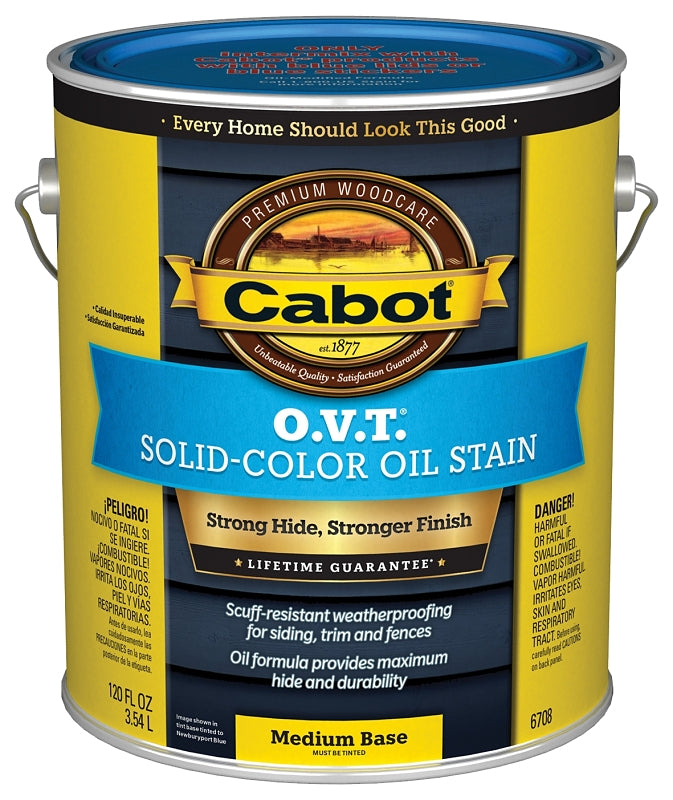 Cabot O.V.T. 6700 Series 140.0006708.007 Solid Stain