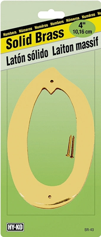 Hy-Ko BR-40/0 House Number