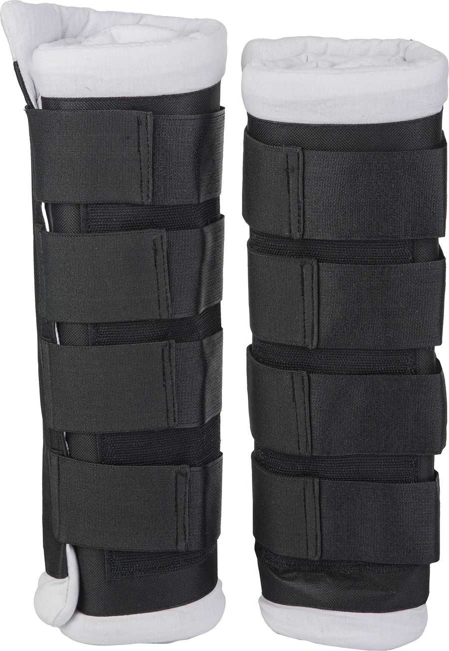 Gatsby Nylon Rapid-Horse Wraps, Black, 14 In- 2 pk - Equine Specialty & Therapy
