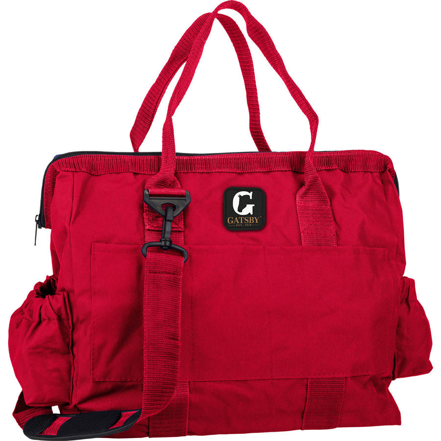 Gatsby Nylon Grooming Tote, Red - Accessories