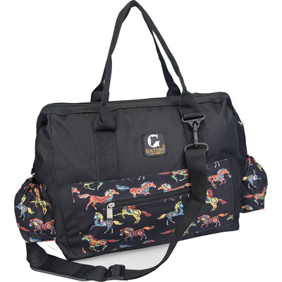 Gatsby Nylon Grooming Tote, Painted Ponies - Accessories
