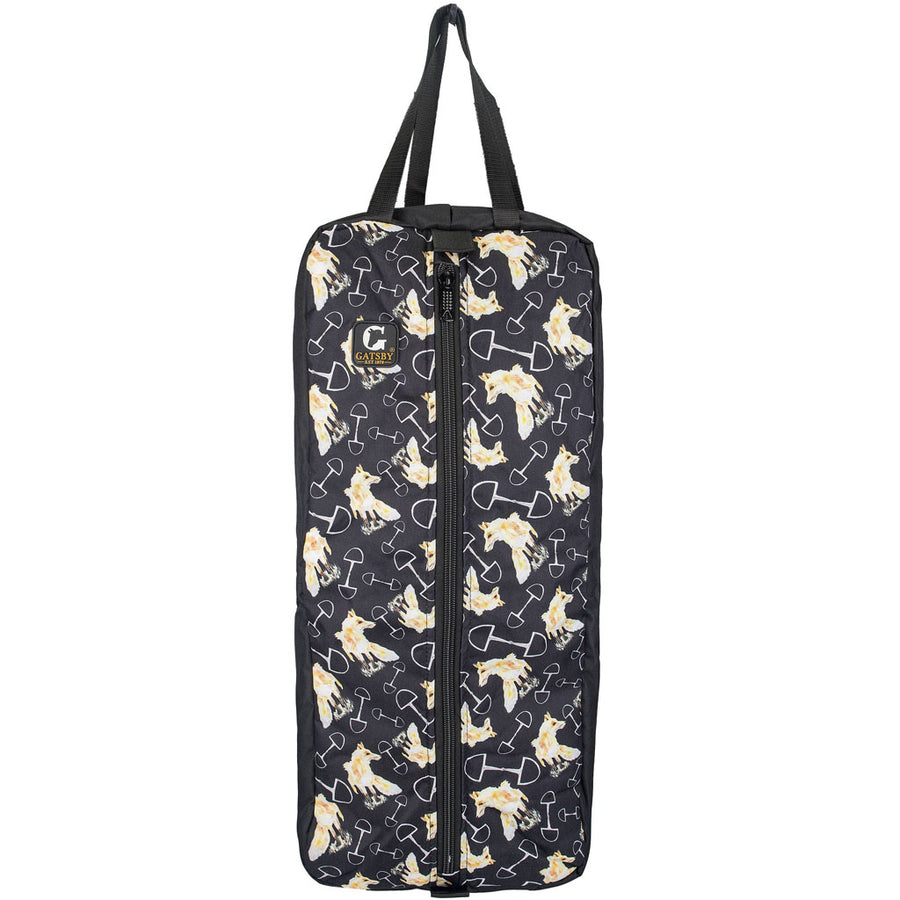 Gatsby Nylon Padded Bridle Halter Bag, Spring Fox - Halter Accessories