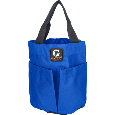 Gatsby Nylon Stable Tote with Mesh Bottom, Blue - Accessories