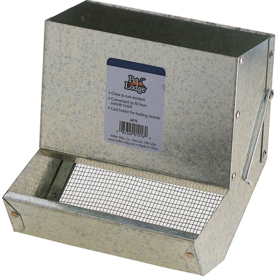 Pet Lodge AF7S Small Animal Feeder with Sifter Bottom