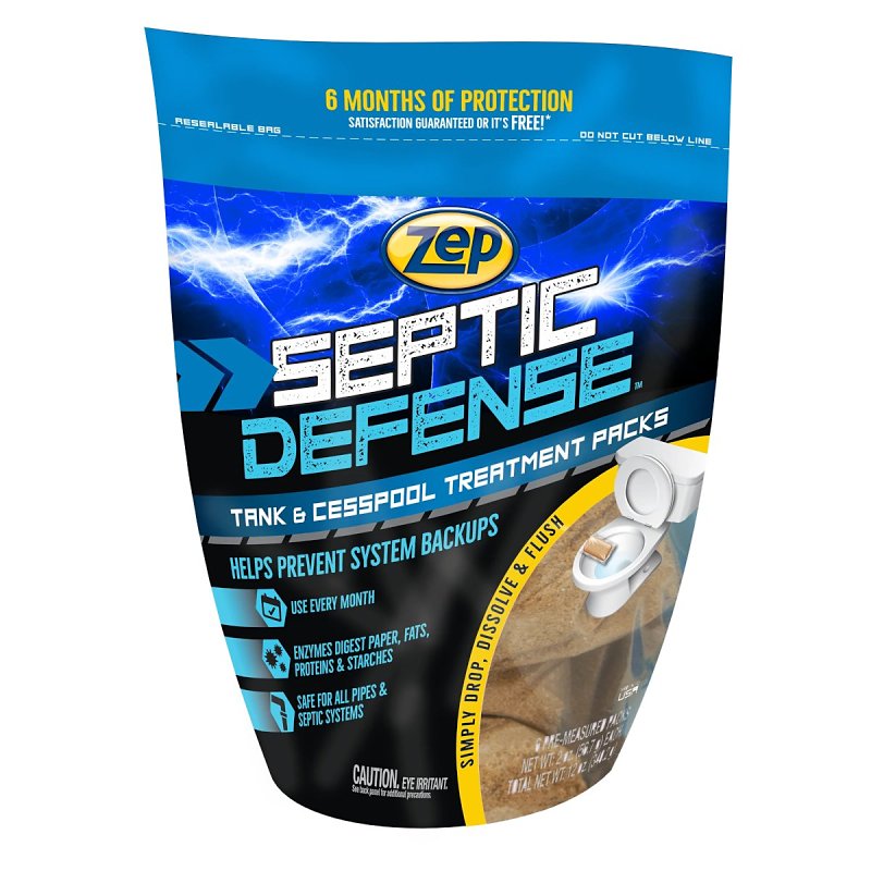 Zep Septi-Pak Series ZSTP6 Septic System Treatment