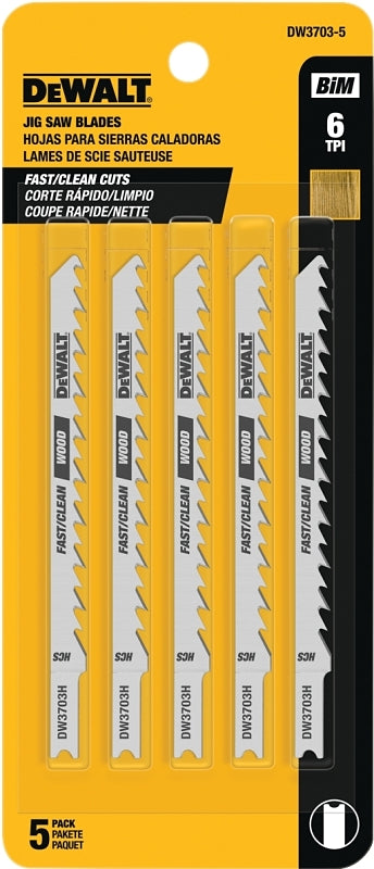 DEWALT DW3703-5 Jig Saw Blade
