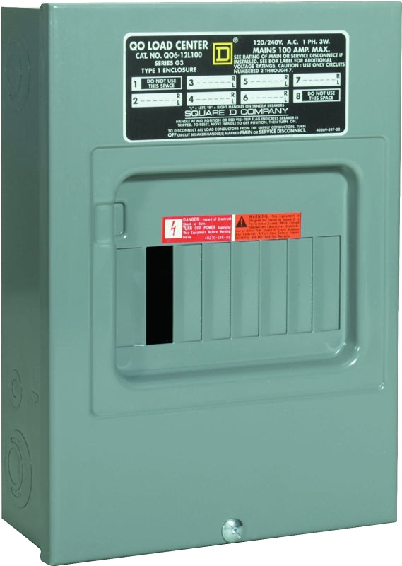 Square D QO QO612L100SCP Load Center