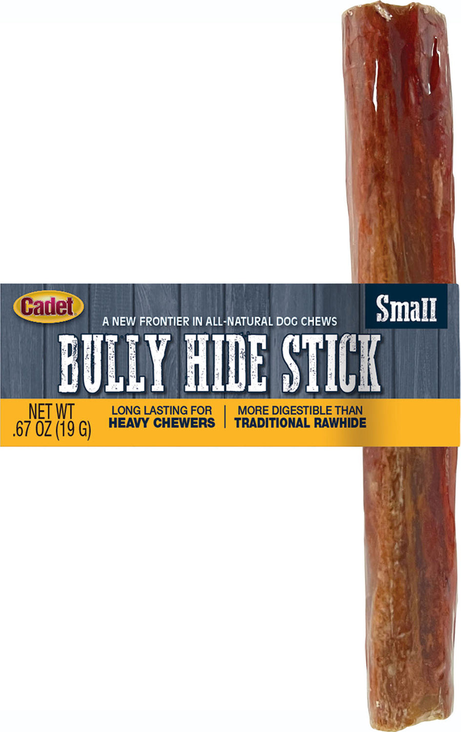 Cadet Bully Hide Sticks, sm-6 in - Rawhide/ Body Parts