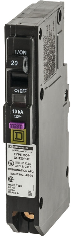 Square D QO120PDFC Miniature Circuit Breaker