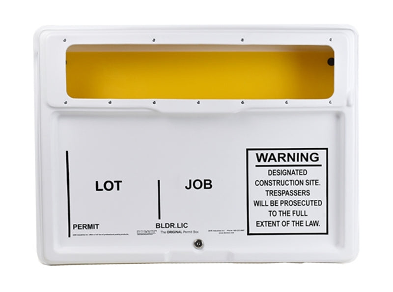 The DOC-BOX 10101 Permit Posting Box