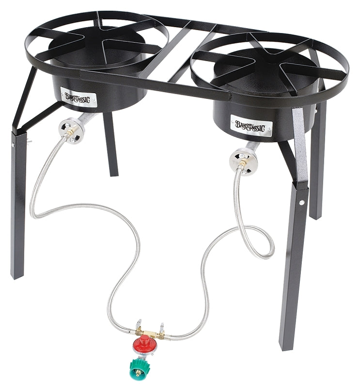Bayou Classic DB250 Dual-Burner Cooker