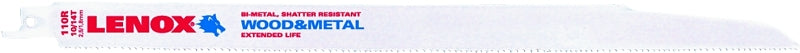 Lenox 20583110R Series Reciprocating Saw Blade