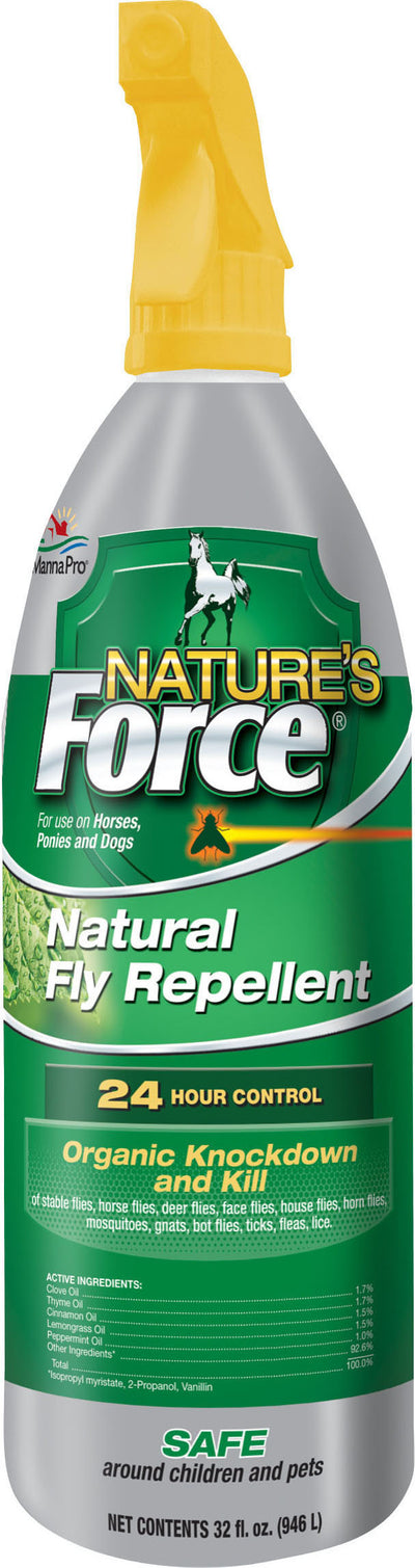 Nature's Force Natural Fly Repellent, 1 qt - Ready to Use