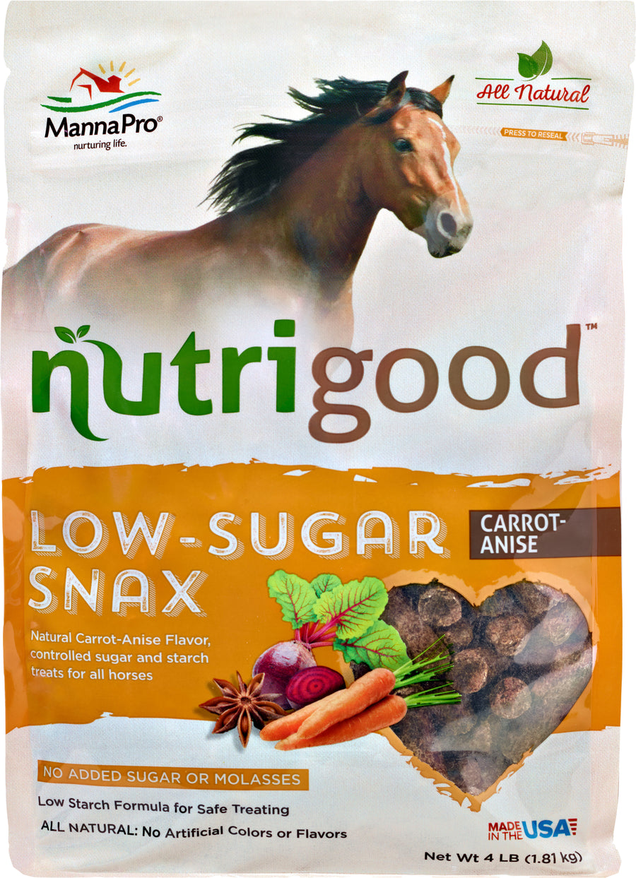 Nutrigood Low Sugar Snax, Carrot, 4 lb - Treats