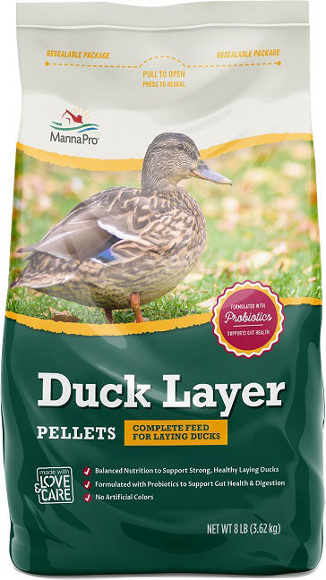 Manna Pro Duck Layer Pellets, 8 lb - Duck Feed