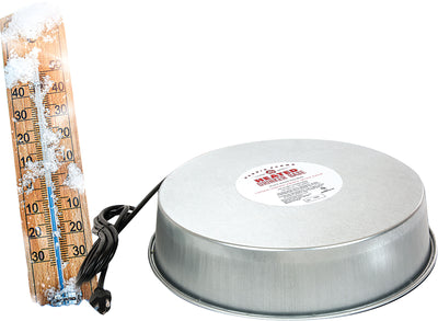Manna Pro Heated Drinker Base - Heated Waterer