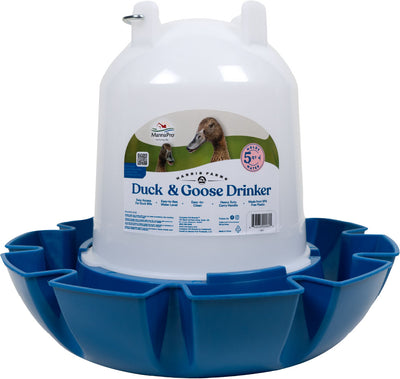Free Range Duck Drinker, Blue, 5 qt - Duck Waterer