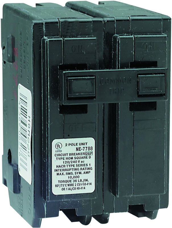 CIRCUIT BREAKER HOM 2P 1IN 15A