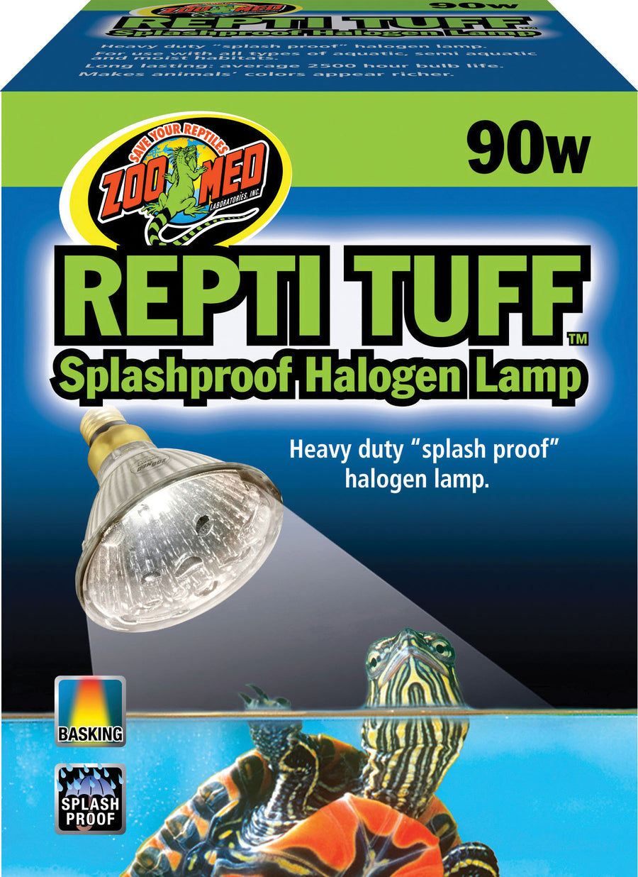 Zoo Med Repti Tuff Splashproof Halogen Lamp, 90 Watt - Specialty