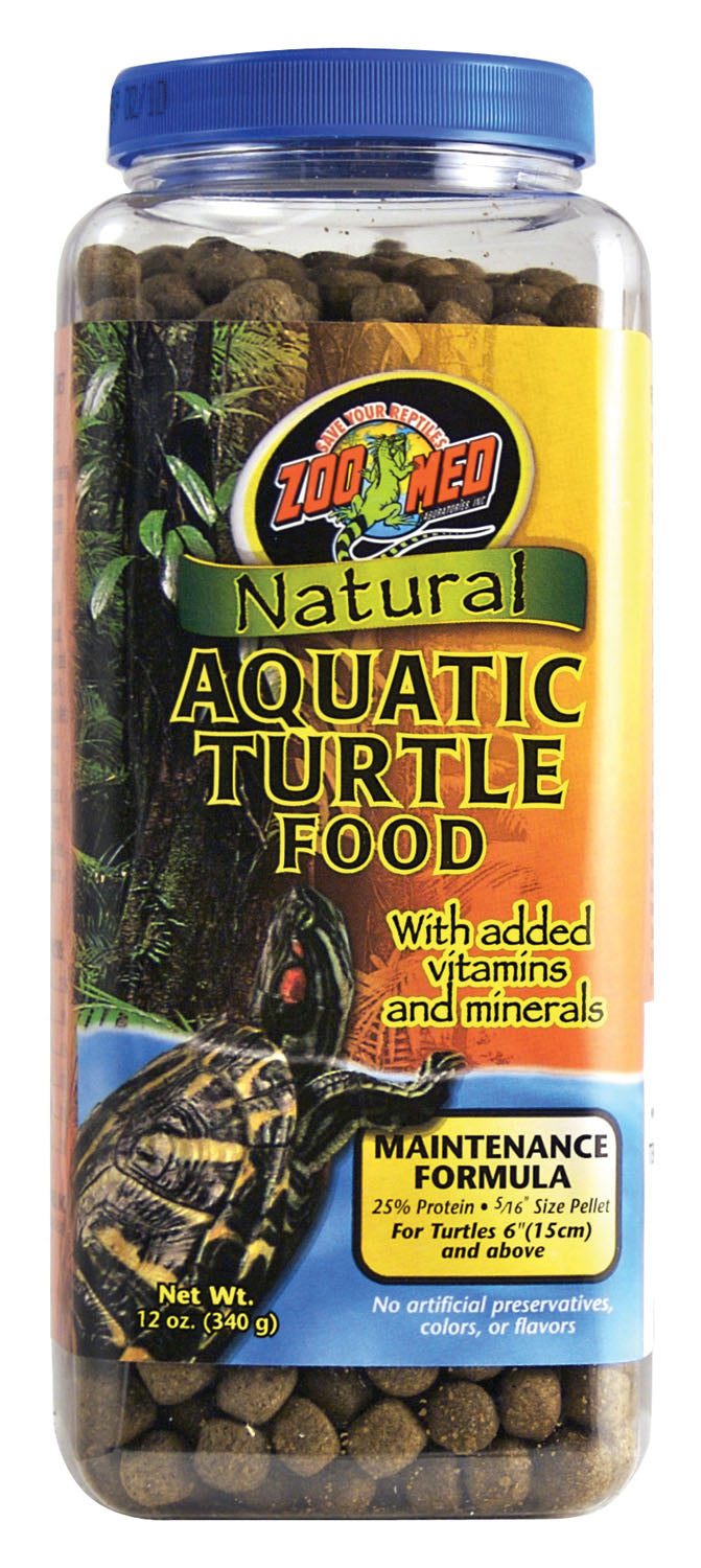 Zoo Med Natural Aquatic Turtle Food Maintenance, 12 oz - Turtle/Tortoise