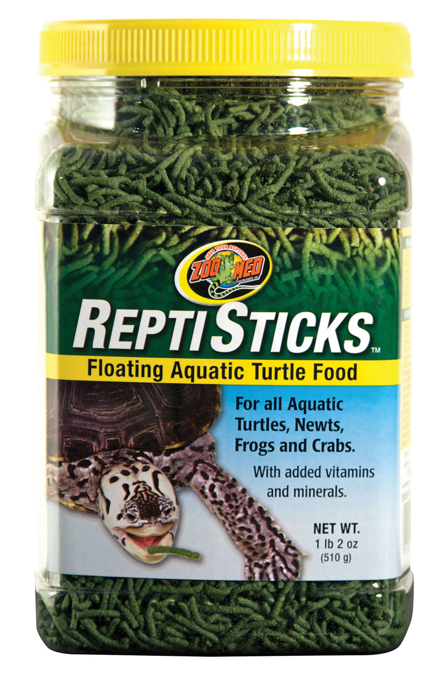 Zoo Med Reptisticks Floating Aquatic Turtle Food, 1.2 lb - Turtle/Tortoise