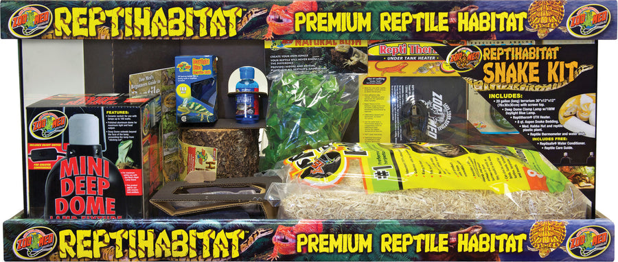 Zoo Med Reptihabitat Premium Snake Kit, 20 gal-30x12x12 in - Starter Kits