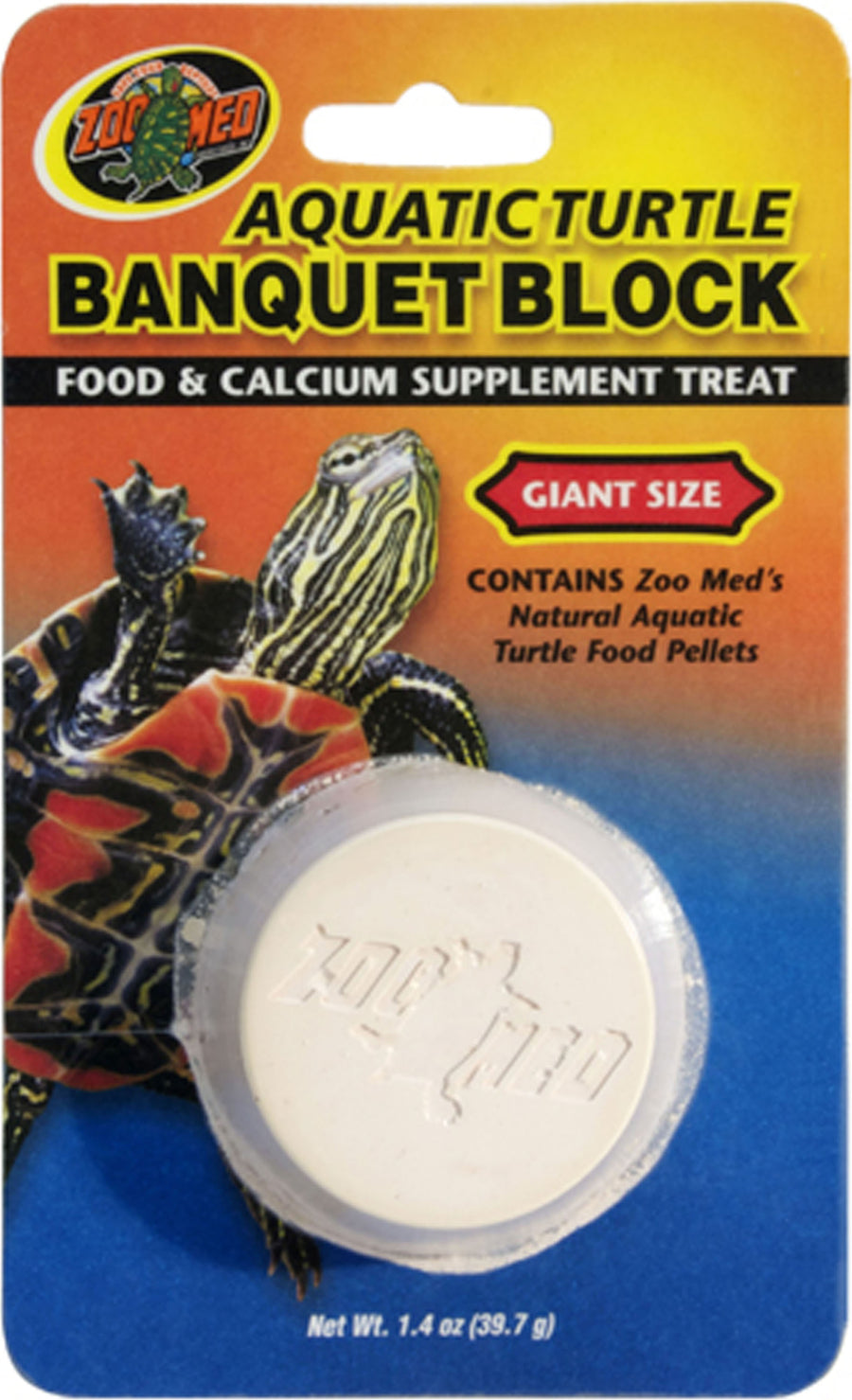 Zoo Med Aquatic Turtle Banquet Block, Giant-1 pk - Supplements