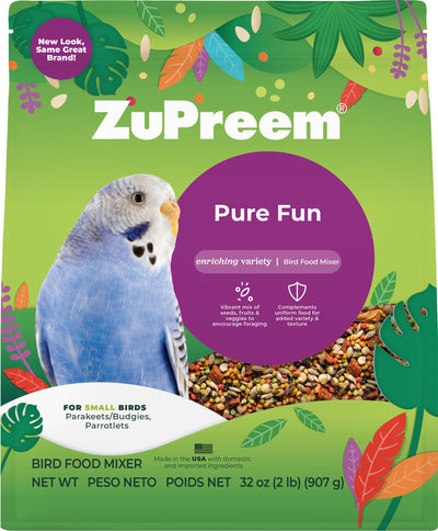 Zupreem Pure Fun Small Bird Food, 2 lb - Canary & Finch
