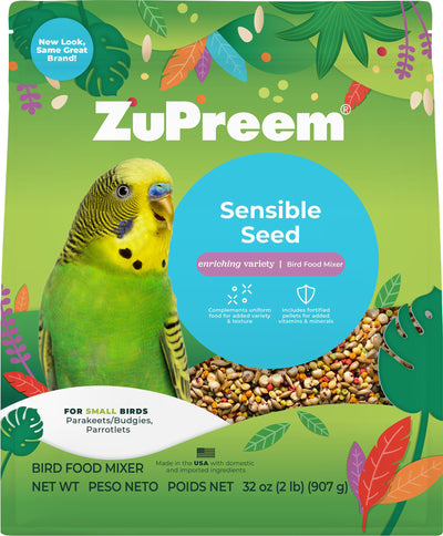 Zupreem Sensible Seed Small Bird Food, 2 lb - Canary & Finch