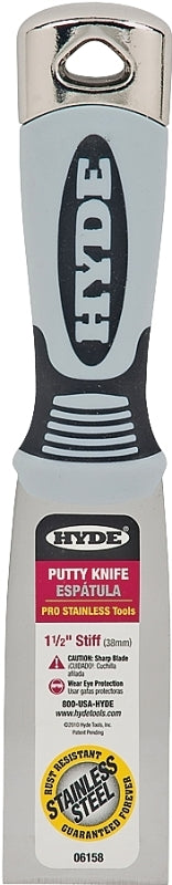 Hyde Pro Stainless Series 06158 Putty Knife