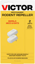 Victor Mini Pro Pest Chaser Sonic Rodent Repellent, 2 pk - Repellents: Electronic