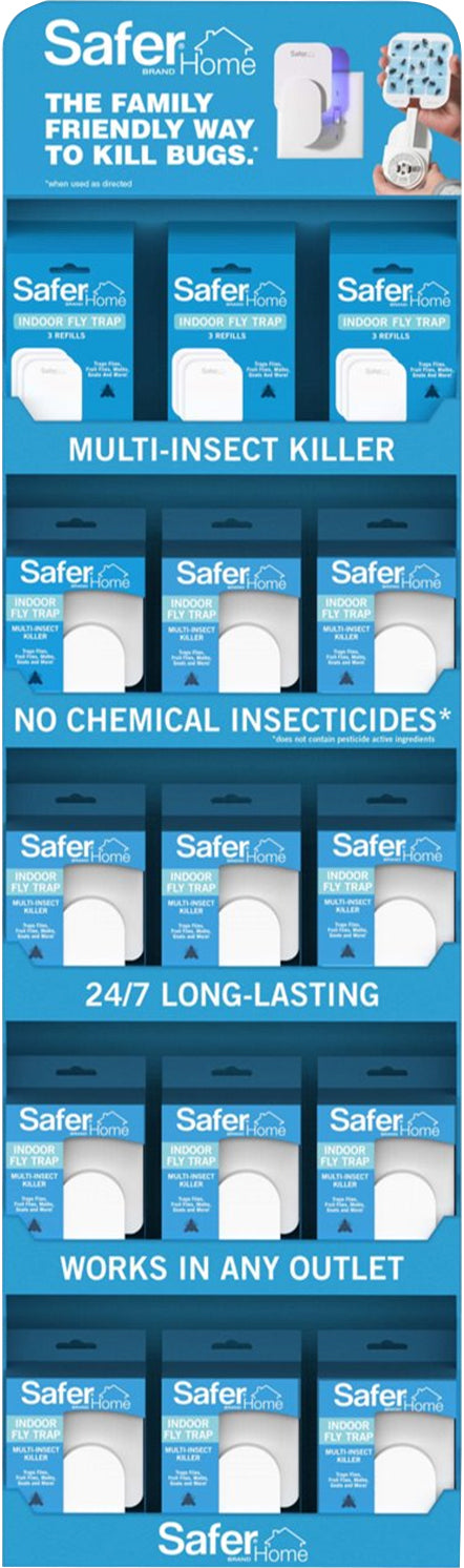 Safer Home Indoor Fly Trap Multi-Insect Killer Ds, 36 pc - Sticky Fly Control Products