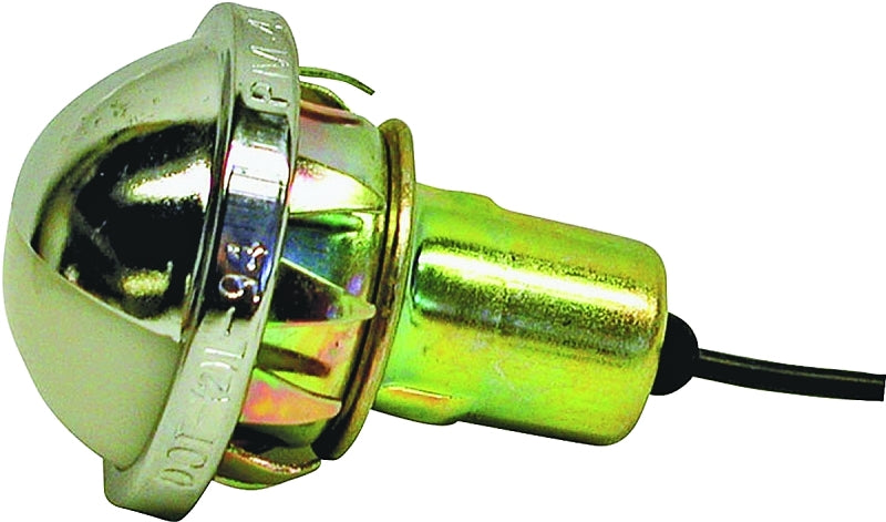 PM V438 Round License Plate and Utility Light