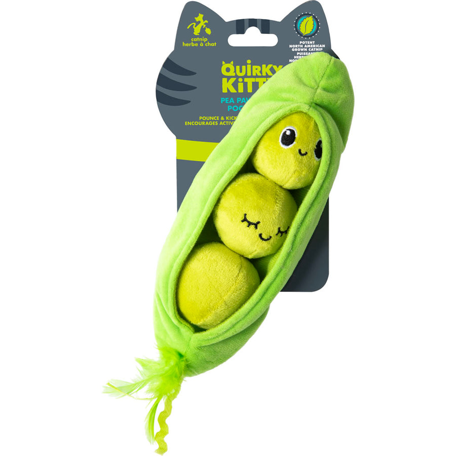 Quirky Kitty Pea Pawd Kicker Cat Toy - General