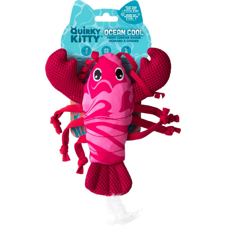 Quirky Kitty Lobster Kicker Cat Toy - General
