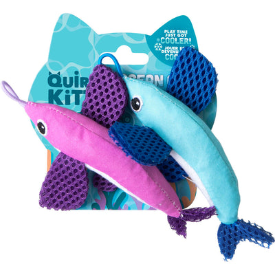 Quirky Kitty Flying Fish Cat Toy, 2 pc - General
