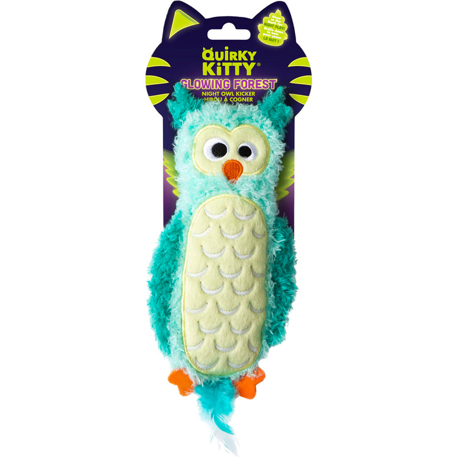 Quirky Kitty Night Owl Kicker Cat Toy - General