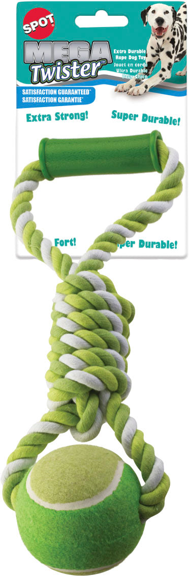 Spot Mega Twister Mega Ball, Assorted, 17 in - Rope