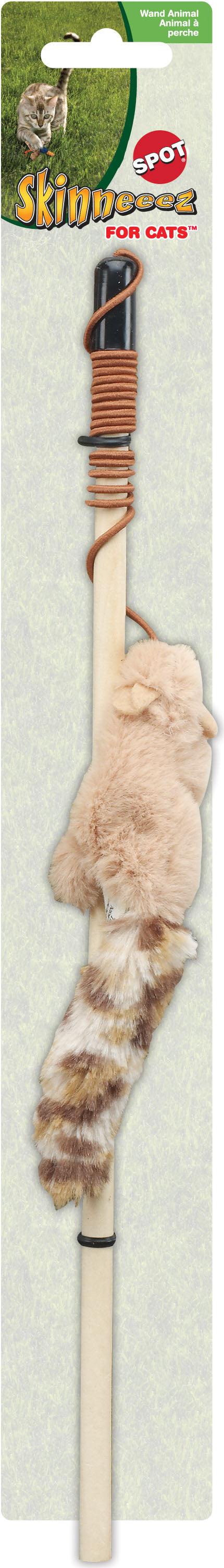 Skinneeez Teaser Wands W/Catnip, Assorted, 12 in