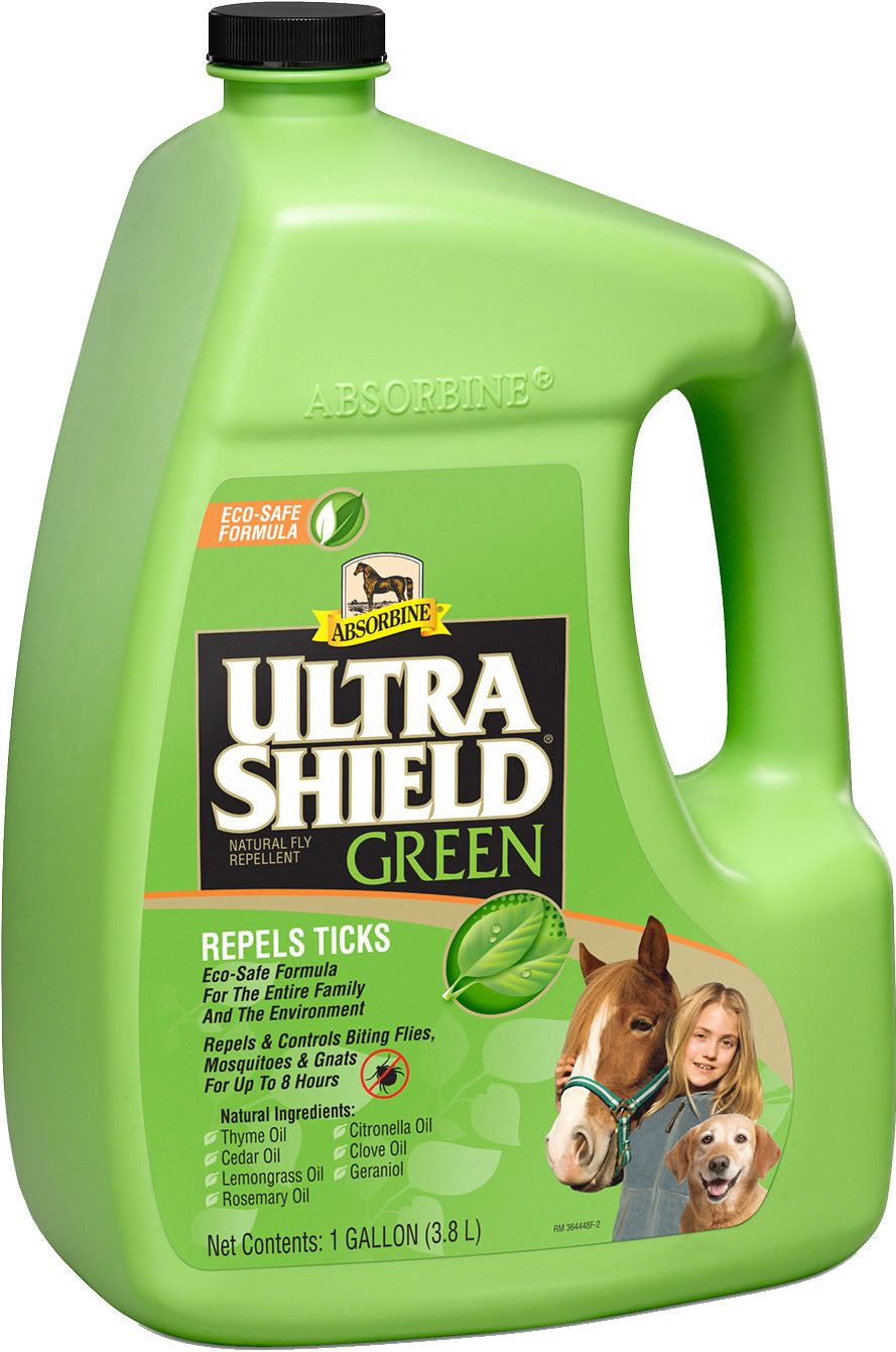Absorbine Ultrashield Green Natural Fly Repellent, 1 gal
