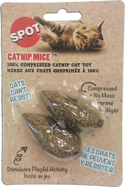 Spot 100% Catnip Candy Mice, 3.5 in-2 pk