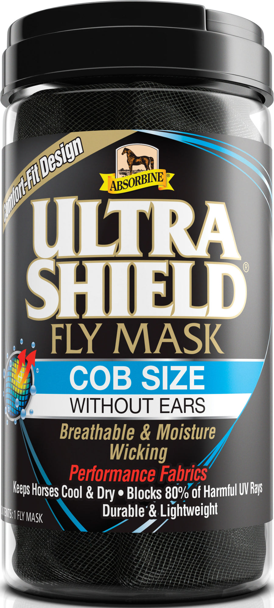 Absorbine Cob Fly Mask W/o Ears, Cob - Fly Masks
