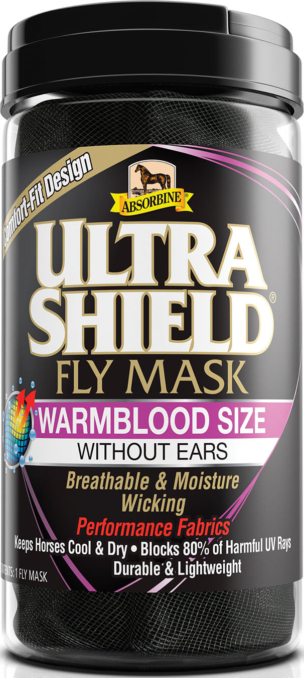 Absorbine Warmblood Fly Mask W/o Ears - Fly Masks