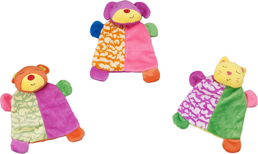 Spot Lil Spots Plush Blanket, Assorted, 7 in