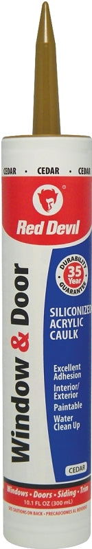 Red Devil 084630 Siliconized Acrylic Caulk