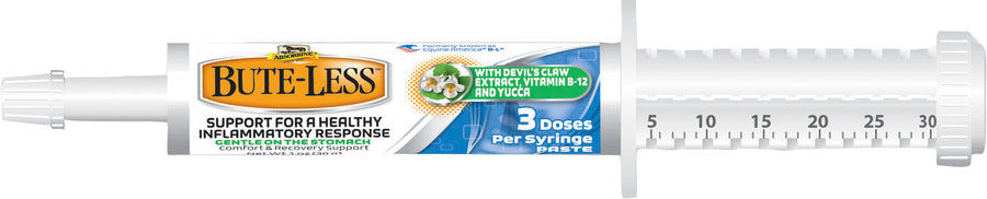 Absorbine Bute-Less Paste Syringe, 30 ml-3 Dose - Pain/Inflammation