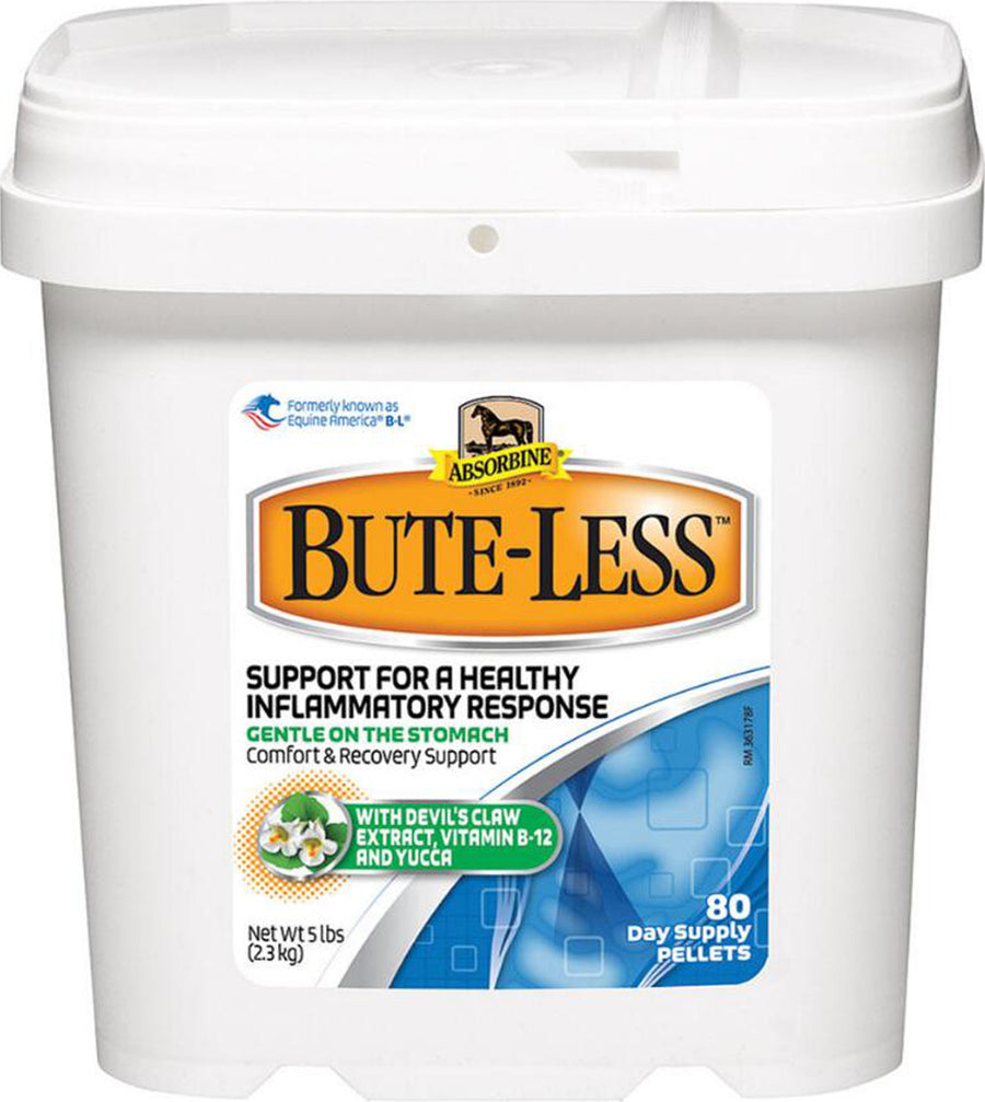Absorbine Bute-Less Pellets Tub, 5 lb-80 Day - Pain/Inflammation